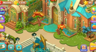 Conta Gardenscapes level 10872