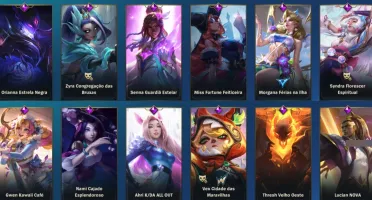 Wild rift conta, 113 skins, mestre ||