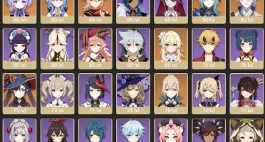 CONTA GENSHIN AR57⭐14 LENDÁRIOS|XIAO+JADE|AYAKA+CORTADORA⭐E+