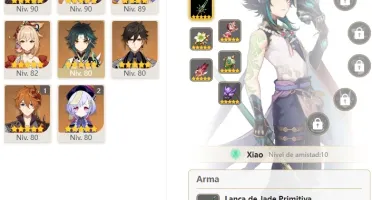 CONTA GENSHIN AR57⭐14 LENDÁRIOS|XIAO+JADE|AYAKA+CORTADORA⭐E+