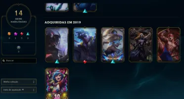 Conta upada a mao unranked ideal pra smurfar!
