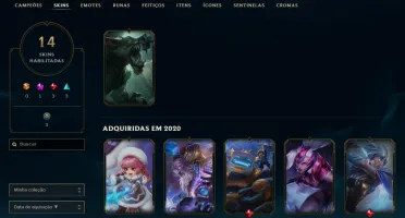 Conta upada a mao unranked ideal pra smurfar!
