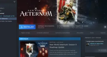 conta steam com o jogo new world e a dlc ( apenas o jogo )