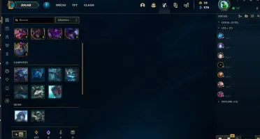 Conta LoL com Diversas skins