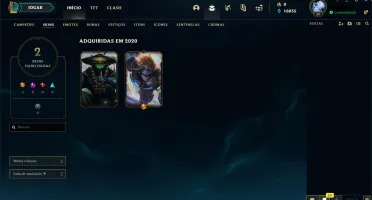 Conta unranked lvl 30