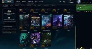 Conta unranked lvl 30