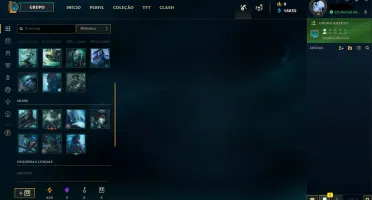 Conta unranked lvl 30