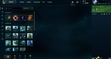 Conta unranked lvl 30