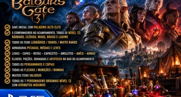 Baldurs Gate 3 (PS5) - Itens, Armaduras, Pergaminhos, etc!!!