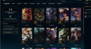 Conta LVL 25 + Skin Teemo Florescer Espirital Prestigio.