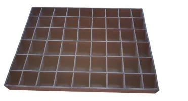 Bandeja para Brincos com 54 Divisórias - 40 x 30 cm