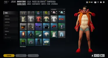 conta pubg lite roupa lagosta e itens raros nv20 20wins+
