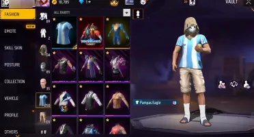 Free Fire High-End Account LV60 | MP40 Uchiha | M1887
