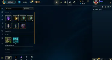 Conta do LOL