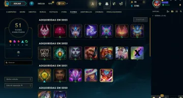 Conta do LOL