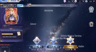 SAINT SEIYA AWAKENING - COM GEMAS AVANÇADAS E LIVROS