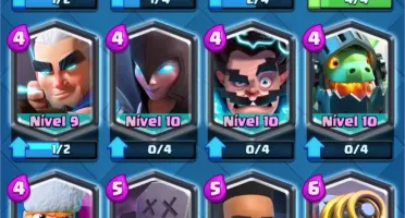 Clash Royale lvl 11 todas as cartas