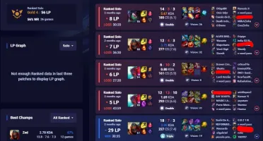 Conta smurf Gold4 (e-mail não confirmado)
