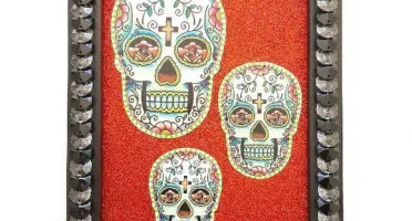 Quadro Caveiras Mexicanas #6