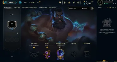 [Conta Upada Na Mão] Unranked Lvl 30 - League Of Legends