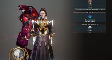 Warframe Conta MR28 com 53 frames muitas skin deluxe