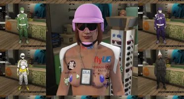 Contas de gta 5 upadas com trajes mod para Xbox Series X/S
