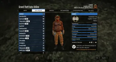 Contas de gta 5 upadas com trajes mod para Xbox Series X/S