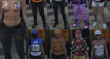 Contas de gta 5 upadas com trajes mod para Xbox Series X/S