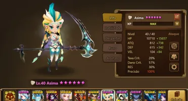 Conta sw Early game com 2 LD NAT 5 Asima e Artamiel