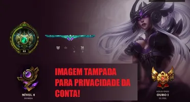 Conta League of Legends Borda Platina 5 125 Champs