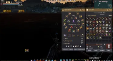 Conta Lendária Black Desert+CARRACA+ARMADURA+ARMAS FULL TET