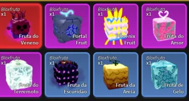 Conta roblox upada em varios jogos, blox fruits lvl max