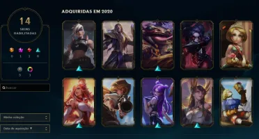 Conta League of Legends, Diamante IV, 61% de winrate