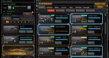 Conta Cf com 7 vips