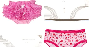 Moldes de Cueca e Calcinha Infantil em PDF - Costura Fácil