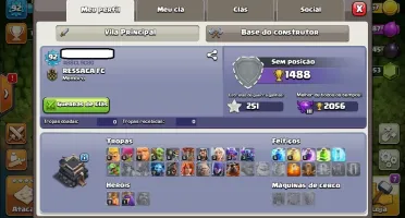 CONTA CLASH OF CLANS CV9