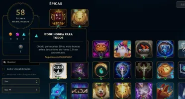 CONTA LOL OURO 4(FILA SOLO/DUO)