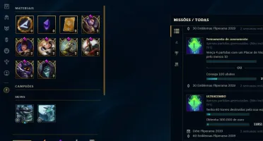 CONTA LOL OURO 4(FILA SOLO/DUO)
