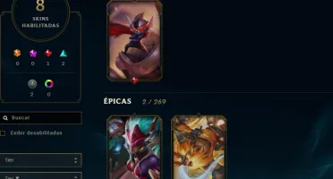 CONTA LOL OURO 4(FILA SOLO/DUO)