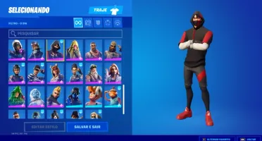 Conta epic/Fortnite com muitos jogos e skins