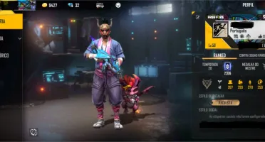 CONTA FREE FIRE RARA, COM PASSES ANTIGOS!