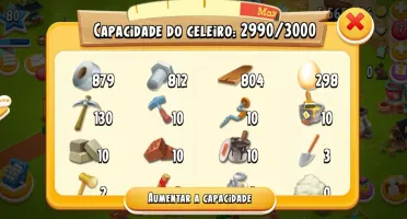 Conta hayday nivel 80