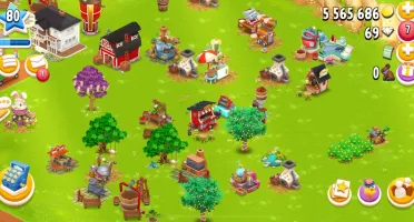 Conta hayday nivel 80