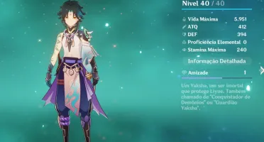 Conta genshin impact Shogun Raiden, Cyno, Venti, Xiao, Itto
