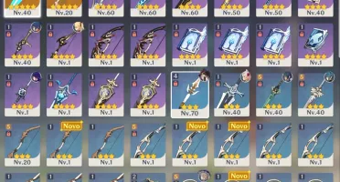 Conta genshin impact Shogun Raiden, Cyno, Venti, Xiao, Itto