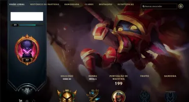 Conta League Of Legends Ouro 3