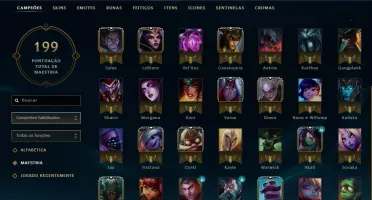 Conta League Of Legends Ouro 3