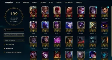 Conta League Of Legends Ouro 3