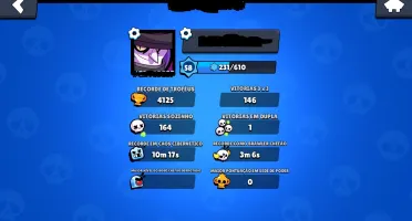 Brawl Stars Conta 4k TOP Skin Corvo Fenix