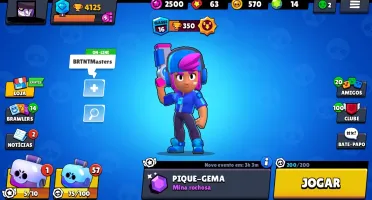 Brawl Stars Conta 4k TOP Skin Corvo Fenix